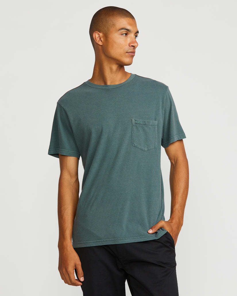 RVCA Ptc 2 Pigment Short Sleeve Tee (Men&