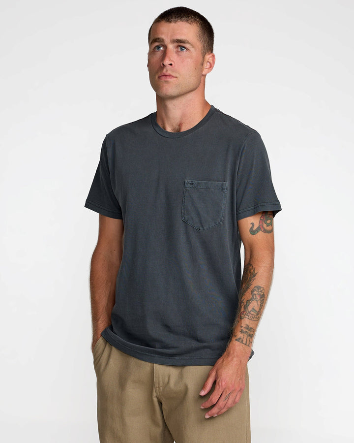 RVCA Ptc 2 Pigment Short Sleeve Tee (Men&