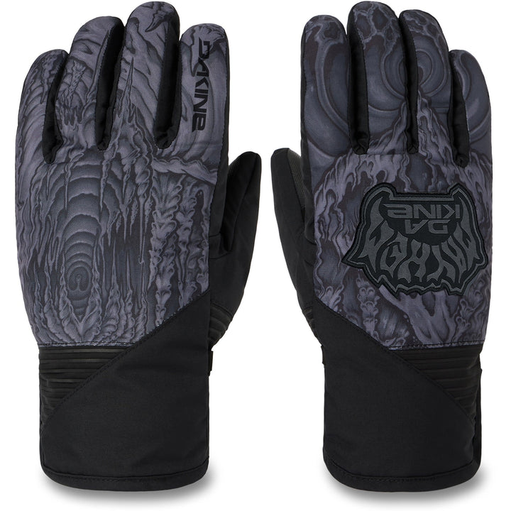 Dakine X Mayhem Crossfire Short Gloves 2026 (Unisex) | Mayhem Black