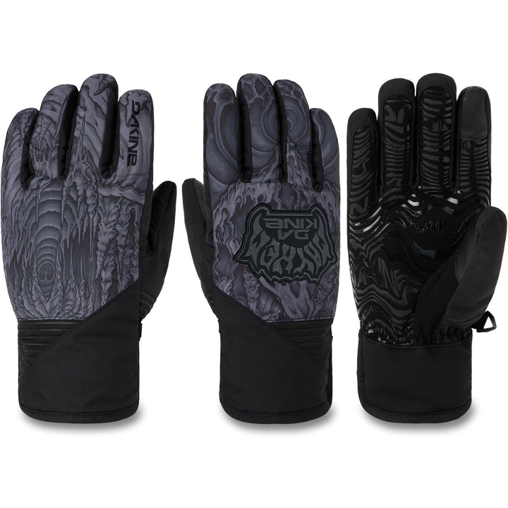 Dakine X Mayhem Crossfire Short Gloves 2026 (Unisex) | Mayhem Black