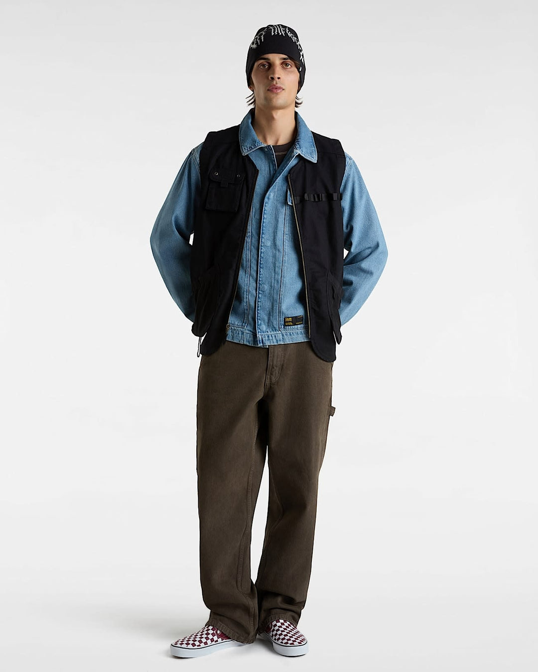 Vans McAvoy Denim Station Jacket (Men&