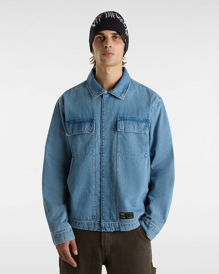 Vans McAvoy Denim Station Jacket (Men&