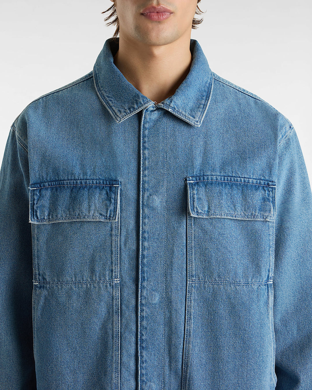 Vans McAvoy Denim Station Jacket (Men&