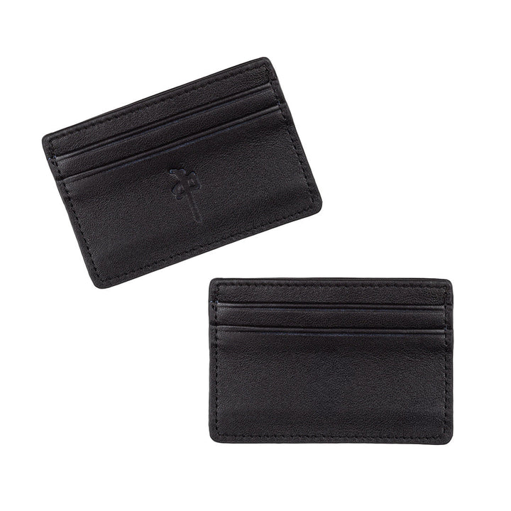 Rds Card Holder Genuine Leather | Black