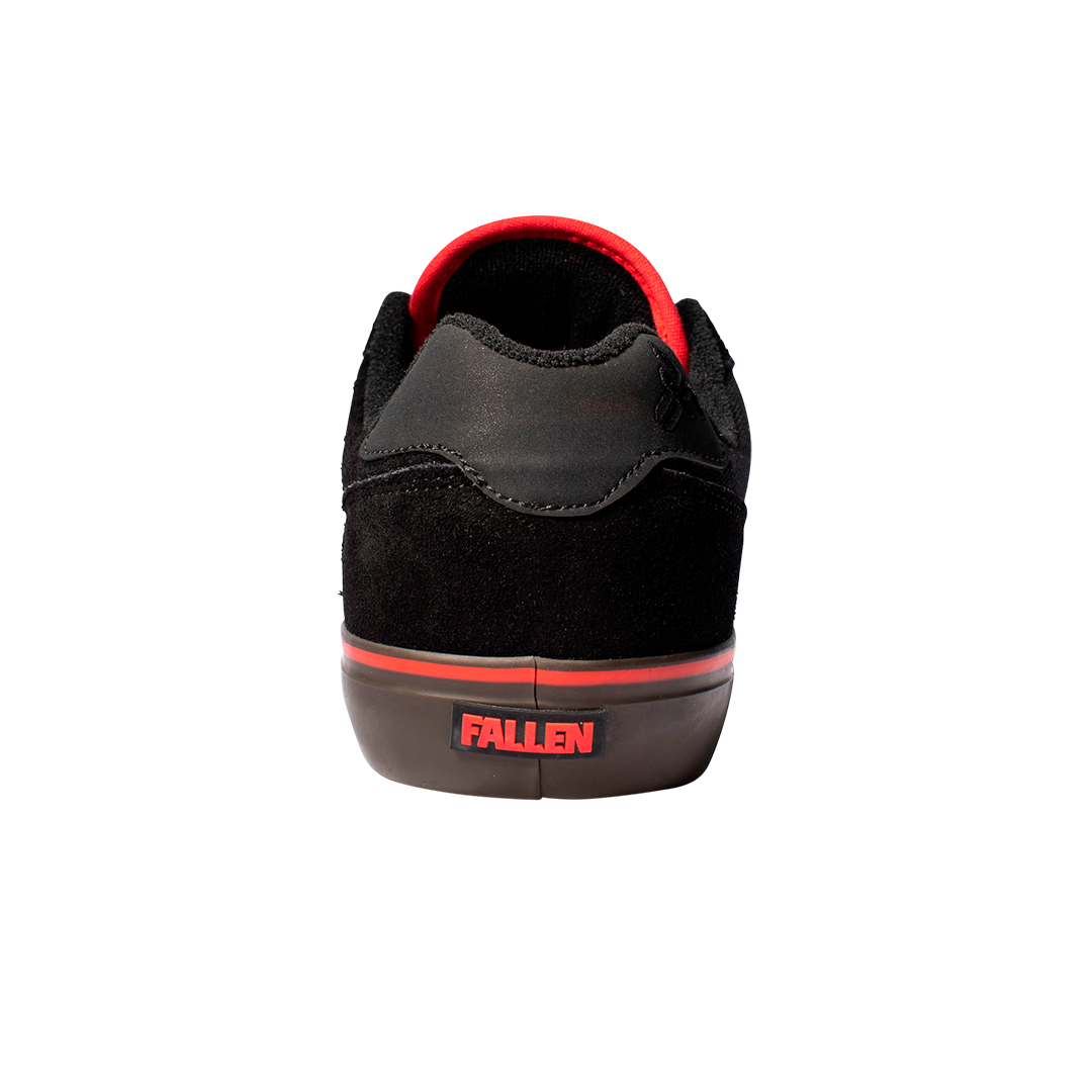 Fallen The Goat Youth Shoes | Black/Red/Gum