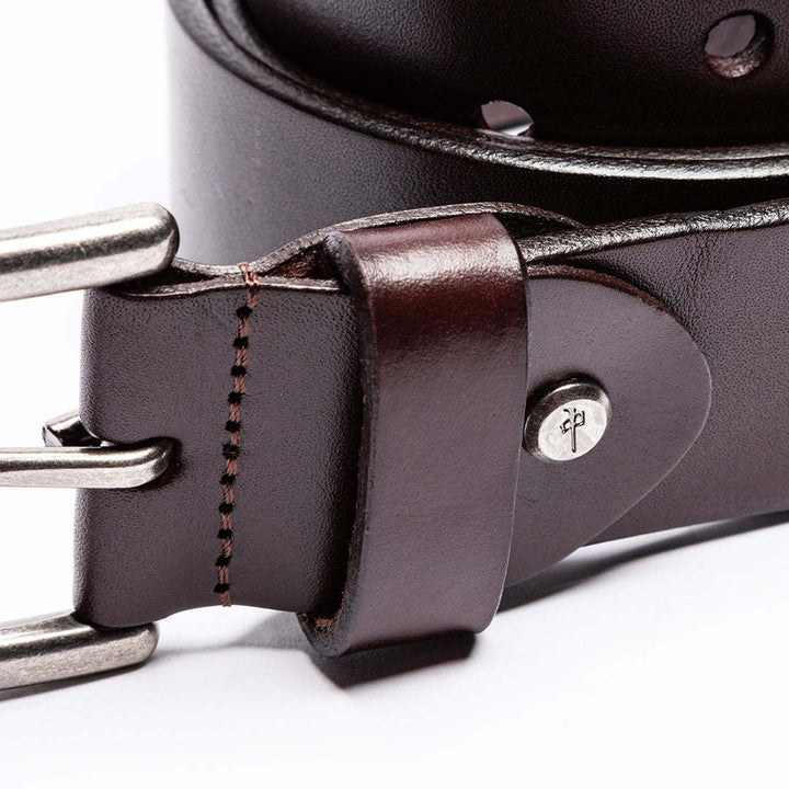 Rds Genuine Leather Belt | Dark Brown