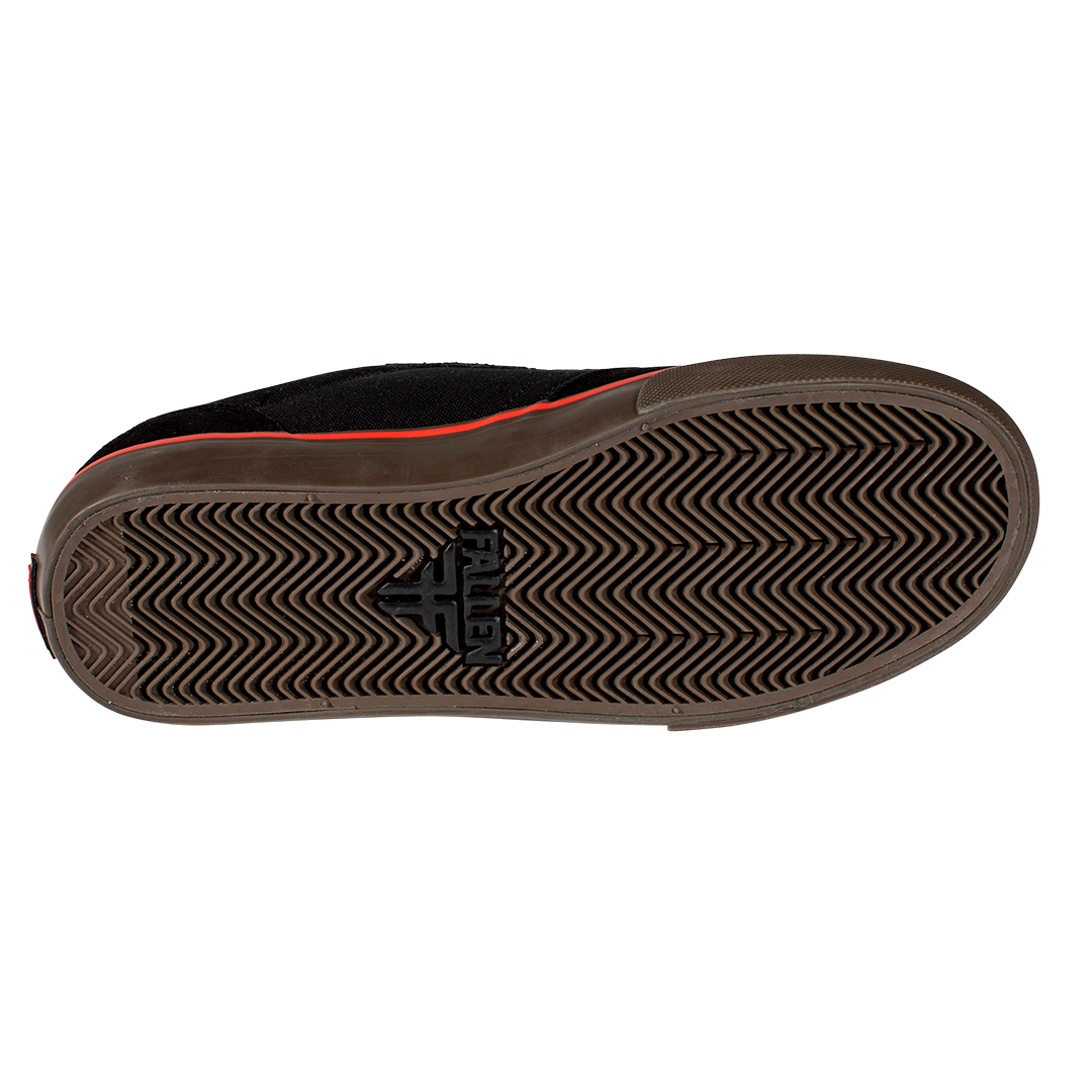 Fallen The Goat Youth Shoes | Black/Red/Gum
