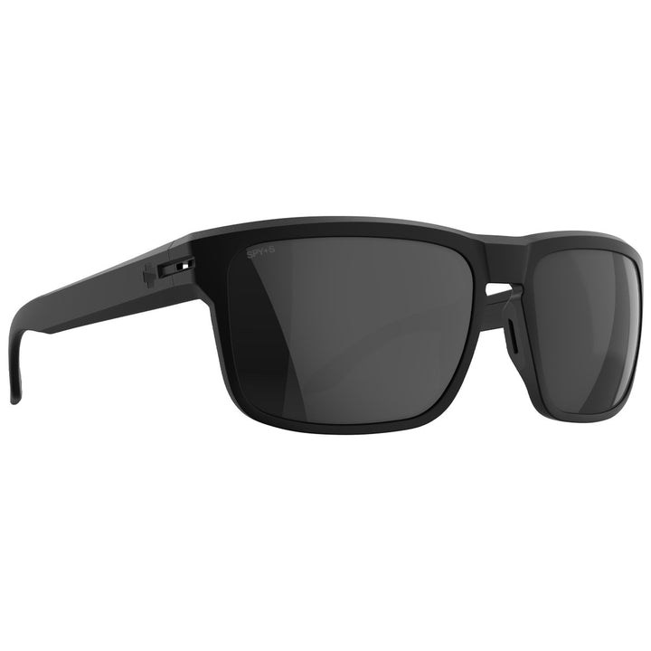 Spy Region Soft Matte Black | Happy Boost Polarized Black Mirror