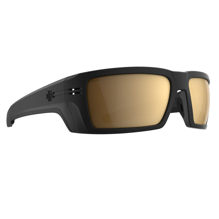 Spy Rebar Se ANSI Matte Black | Happy Bronze Gold Mirror
