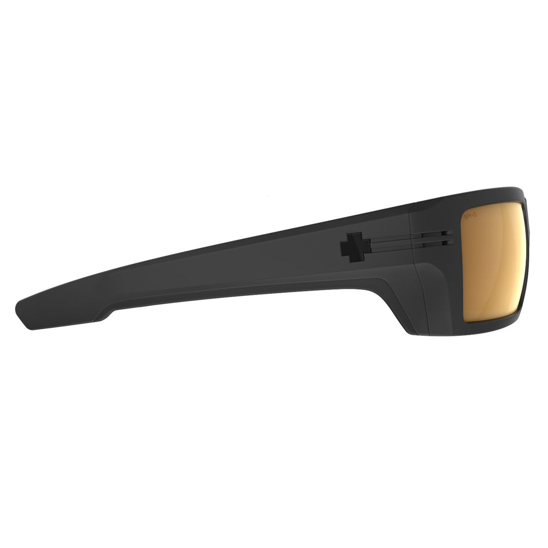 Spy Rebar Se ANSI Matte Black | Happy Bronze Gold Mirror