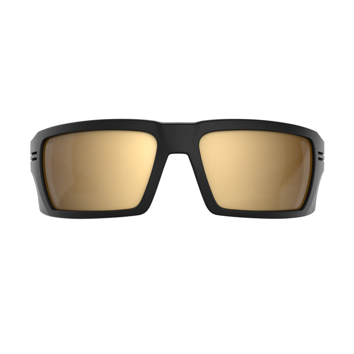 Spy Rebar Se ANSI Matte Black | Happy Bronze Gold Mirror