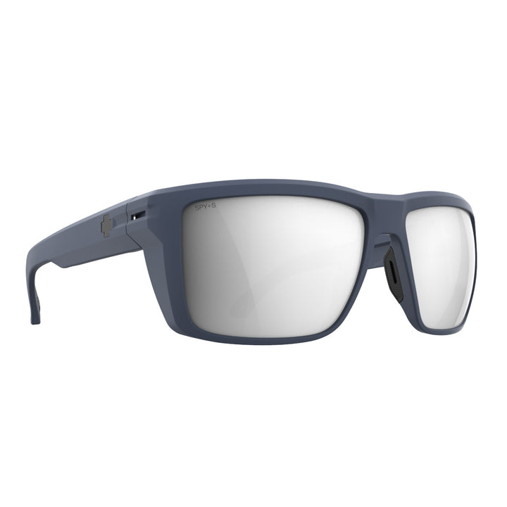 Spy Overhaul Matte Steel Blue | Happy Gray Polar Platinum Mirror