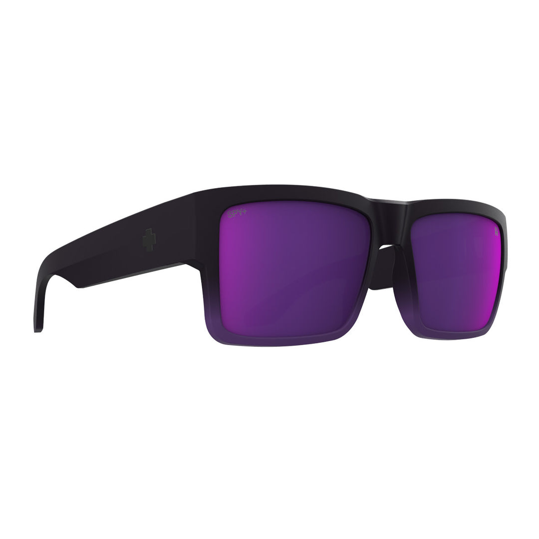 Spy Cyrus Soft Matte Purple Fade | Happy Grey Green Dark Purple Mirror