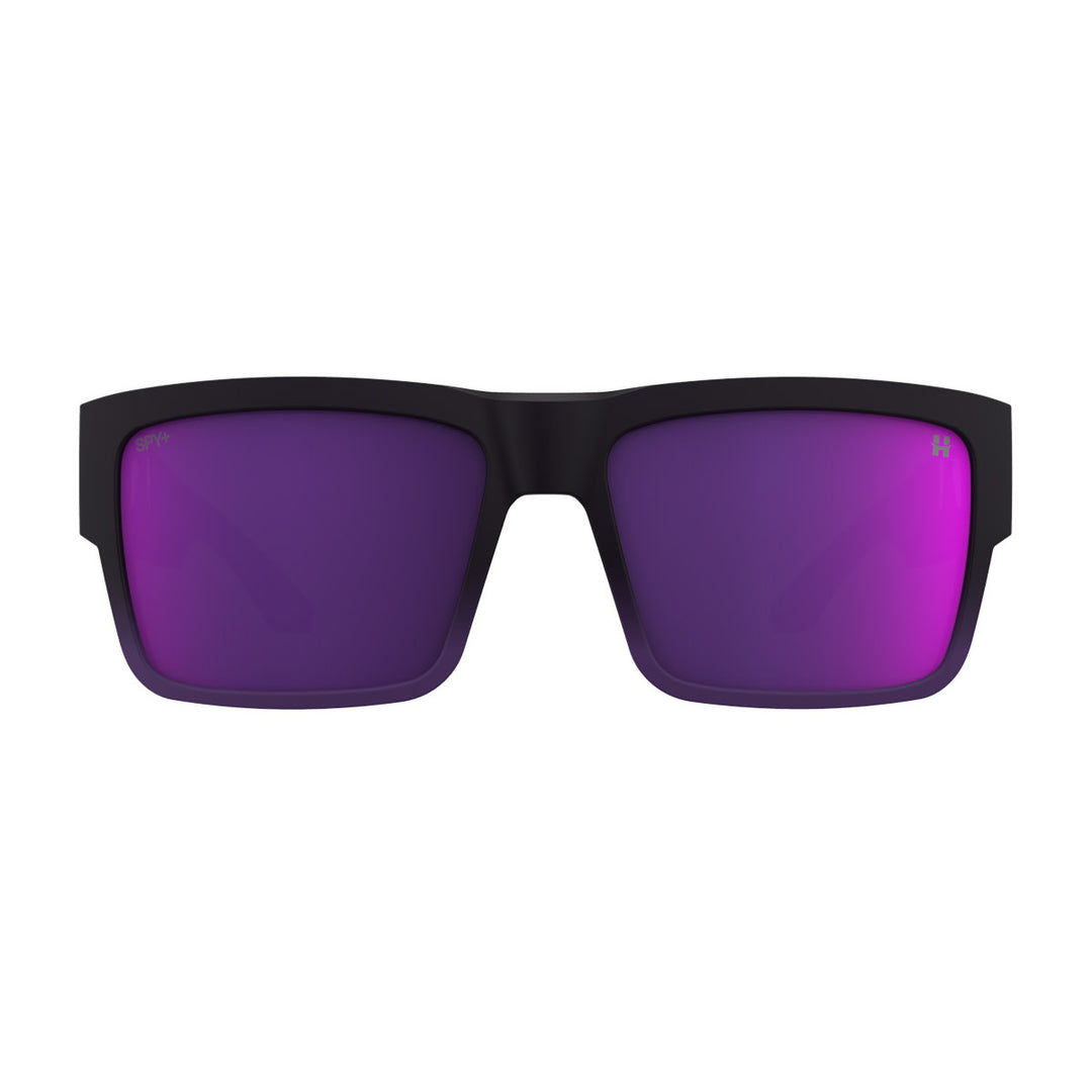 Spy Cyrus Soft Matte Purple Fade | Happy Grey Green Dark Purple Mirror