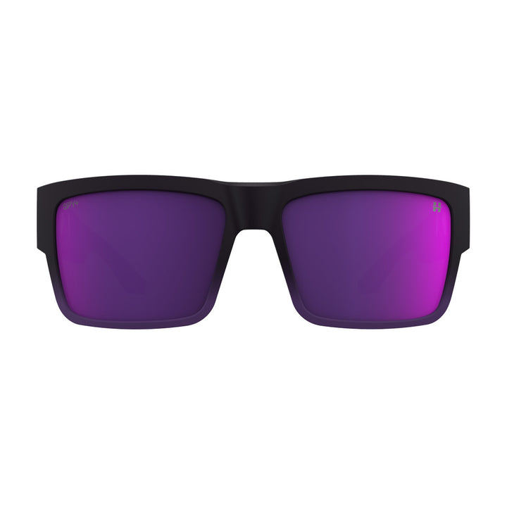 Spy Cyrus Soft Matte Purple Fade | Happy Grey Green Dark Purple Mirror