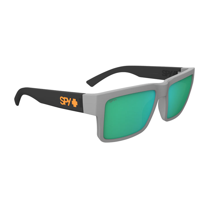 Spy Montana Matte Gray Translucent Black | Happy Bronze Light Green Mirrior