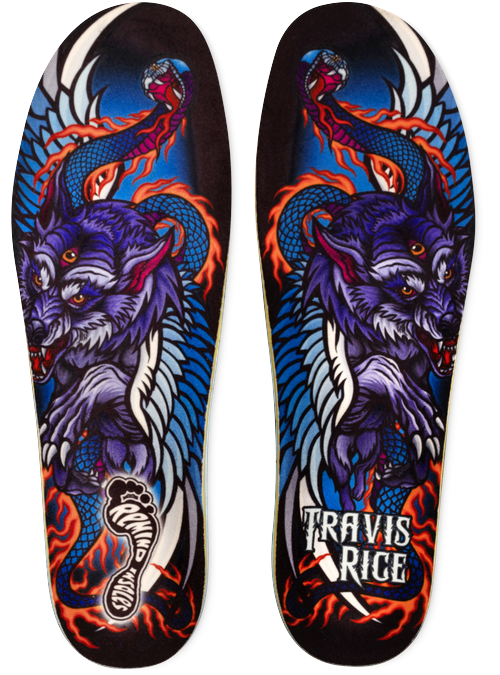 Remind Medic Impact Mid-High Arch Insoles | Travis Rice Wolves