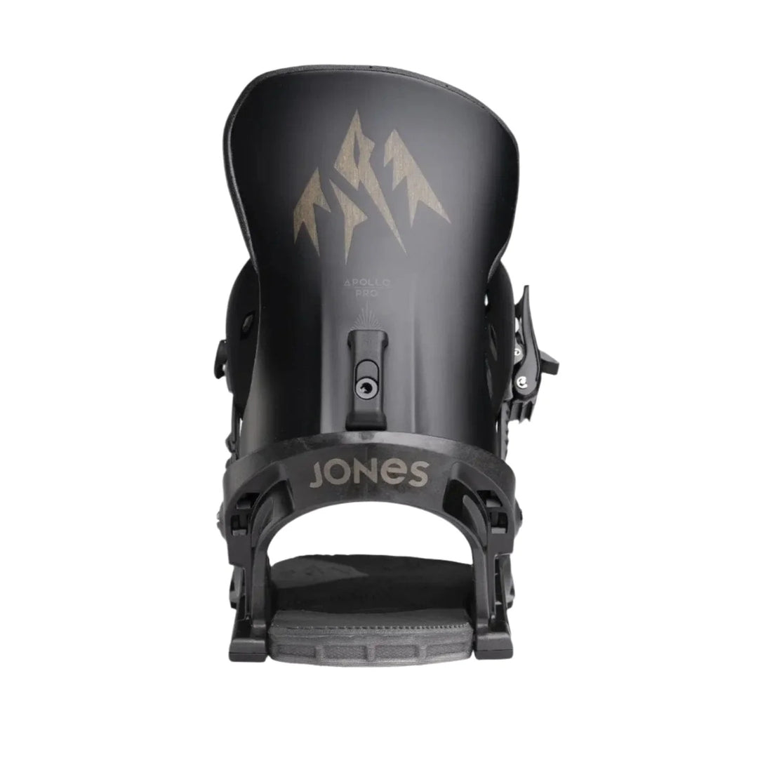 Jones Apollo Pro Snowboard Bindings 2026 | Stealth Black | M