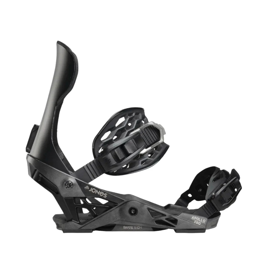 Jones Apollo Pro Snowboard Bindings 2026 | Stealth Black | M