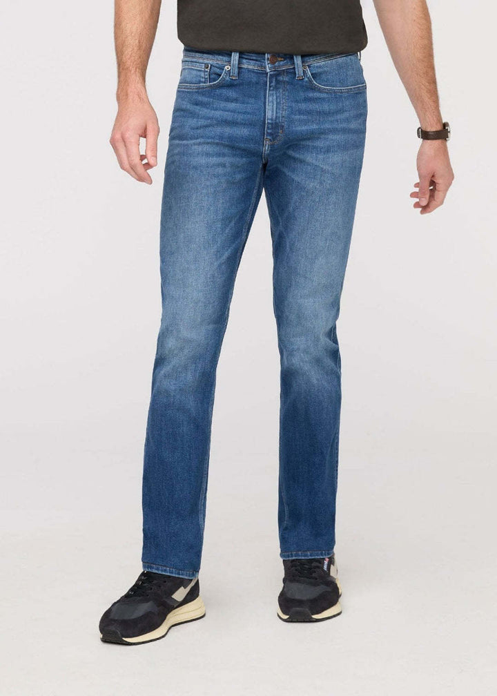 Duer Performance Denim+ Slim Straight (Mens) | Alpine Indigo