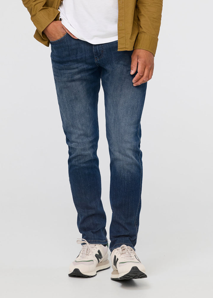 Duer Perf Denim Relaxed Taper (Mens) | Galactic
