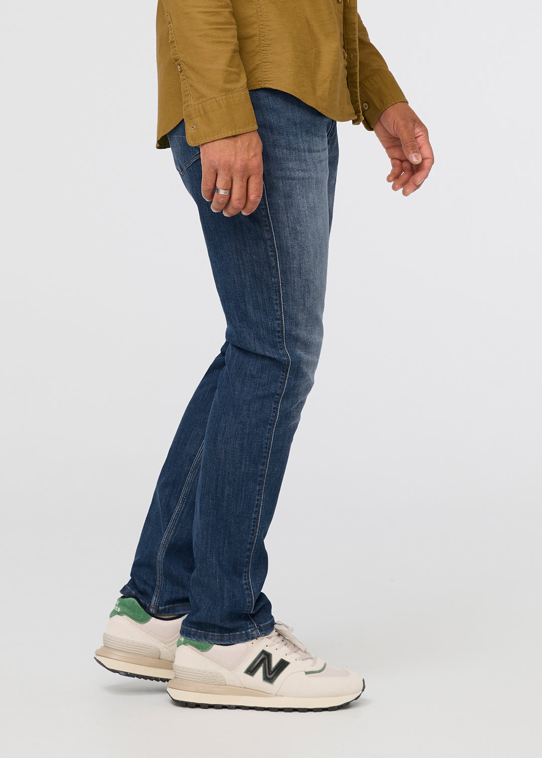 Duer Perf Denim Relaxed Taper (Mens) | Galactic