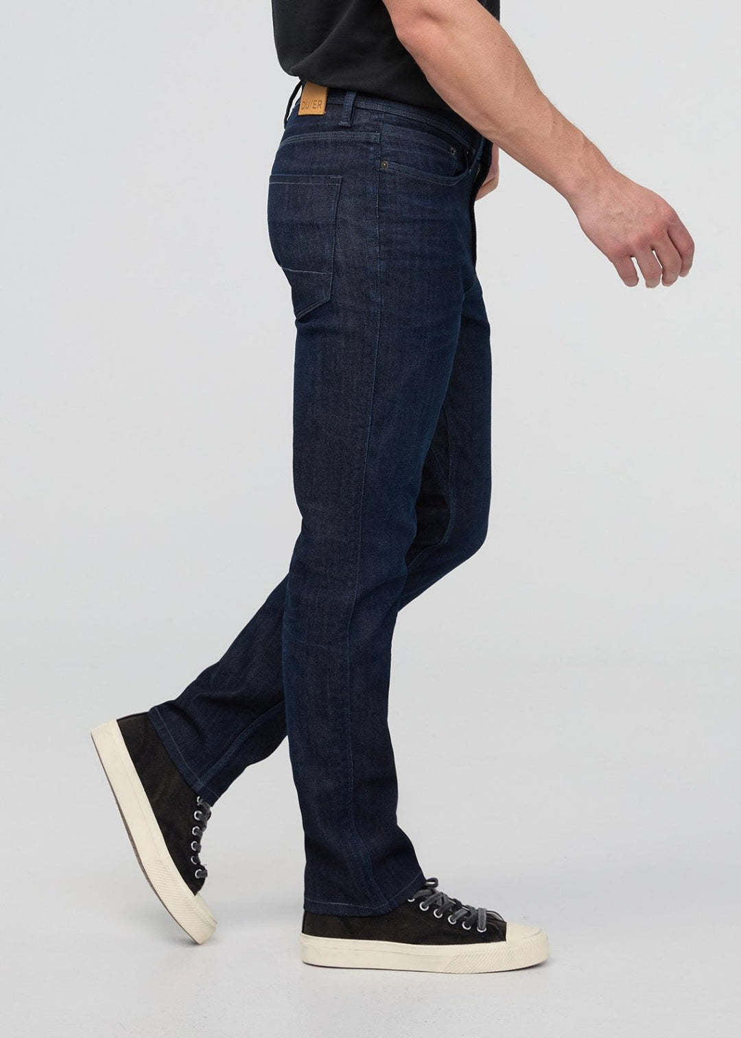 Duer Performance Denim Slim Straight (Mens) | Nightshade Blue
