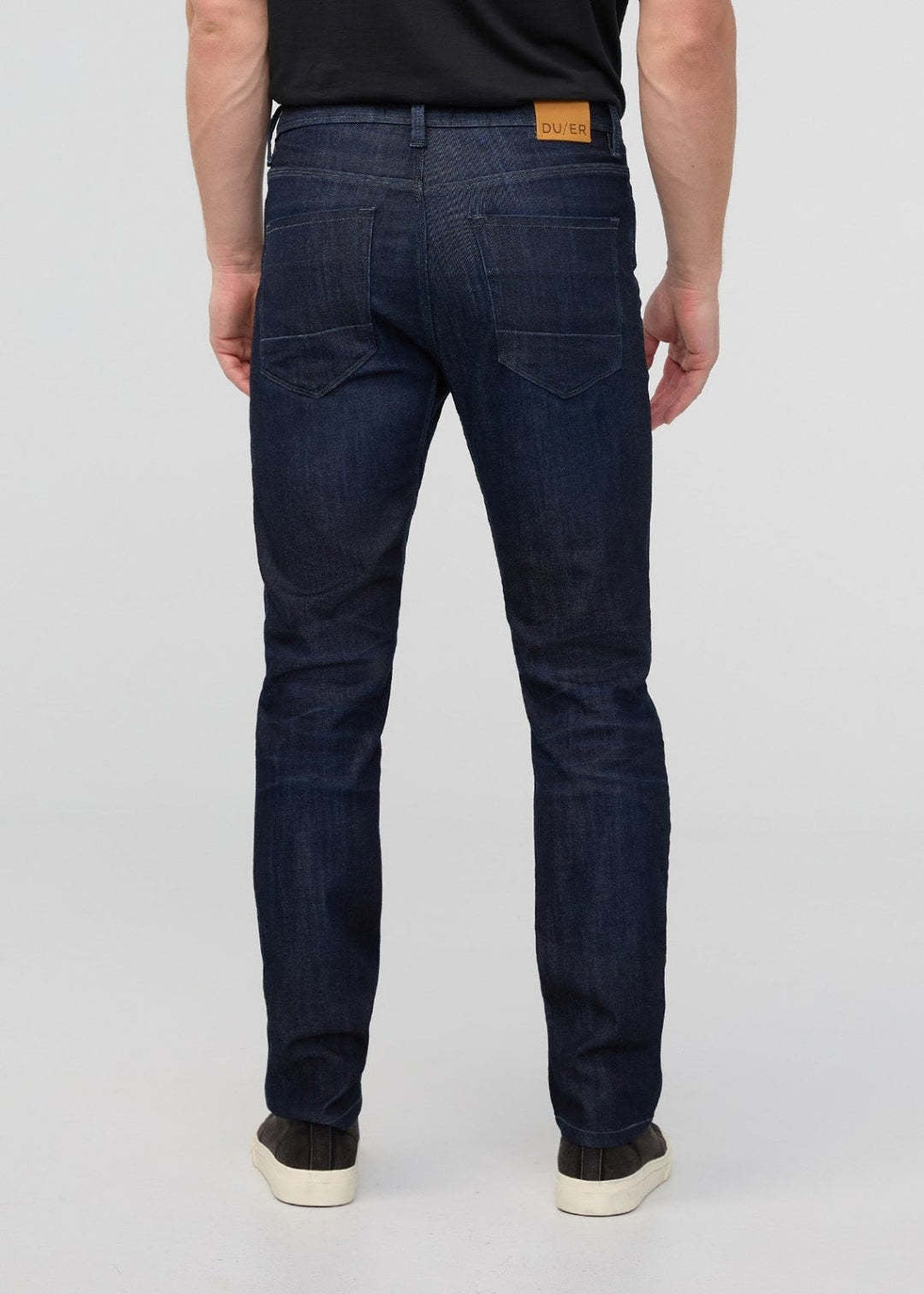 Duer Performance Denim Slim Straight (Mens) | Nightshade Blue