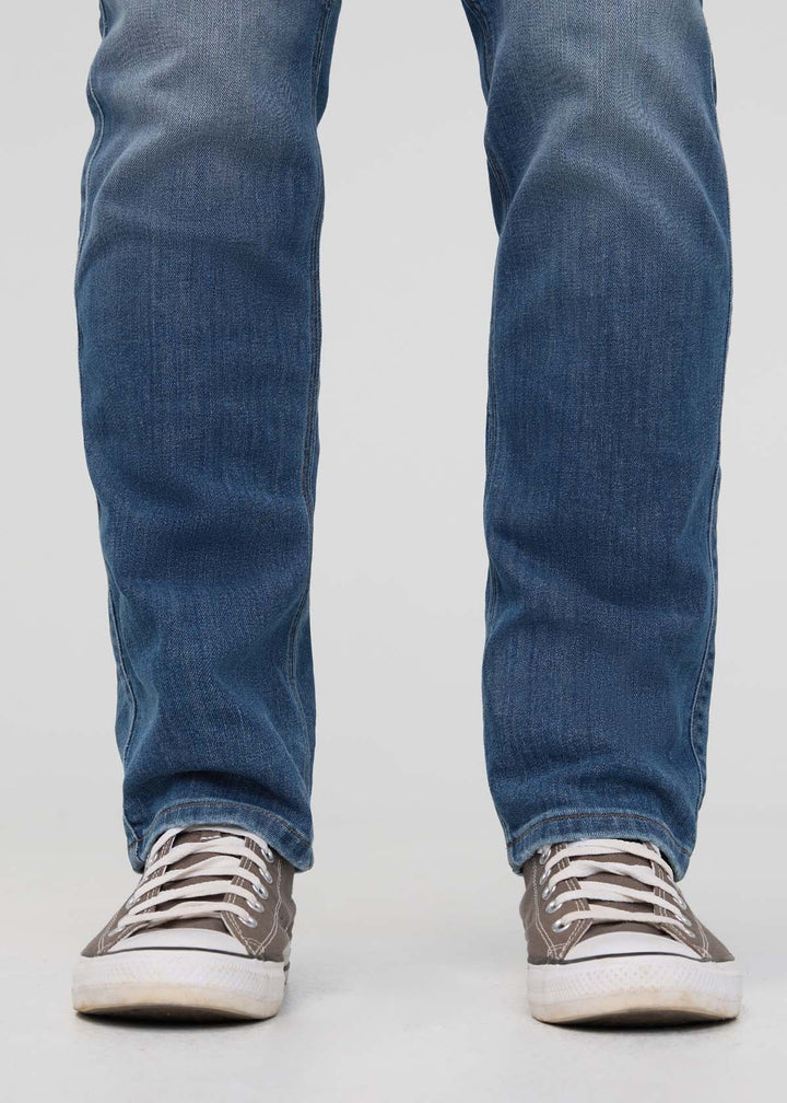 Duer Perf Denim Slim Straight (Mens) | Vintage Cascade