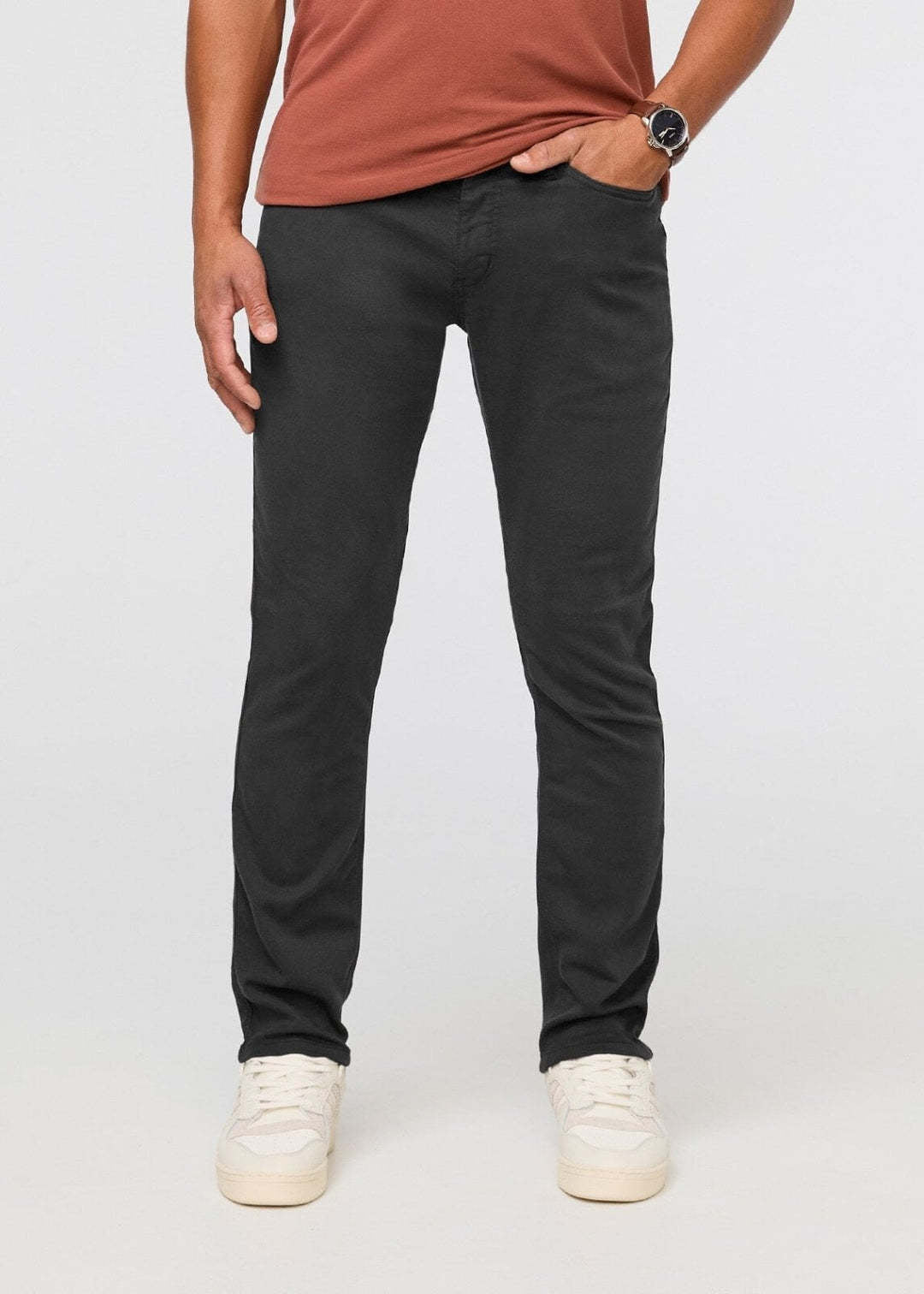 Duer No Sweat Relaxed Taper (Mens) | Slate