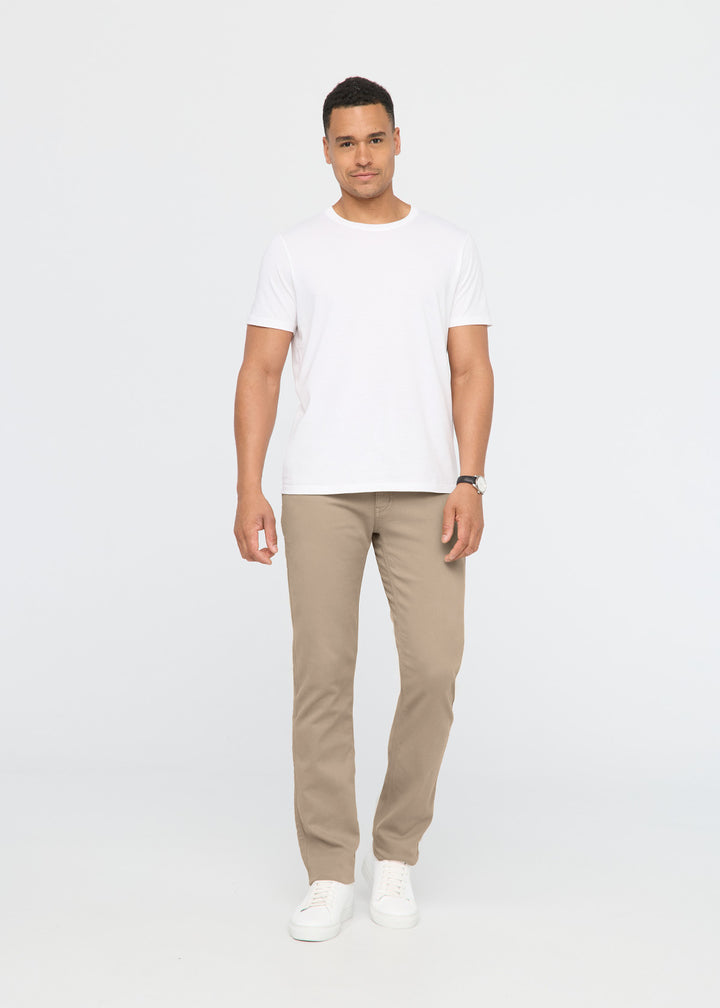 Duer No Sweat Straight (Mens) | Desert Khaki
