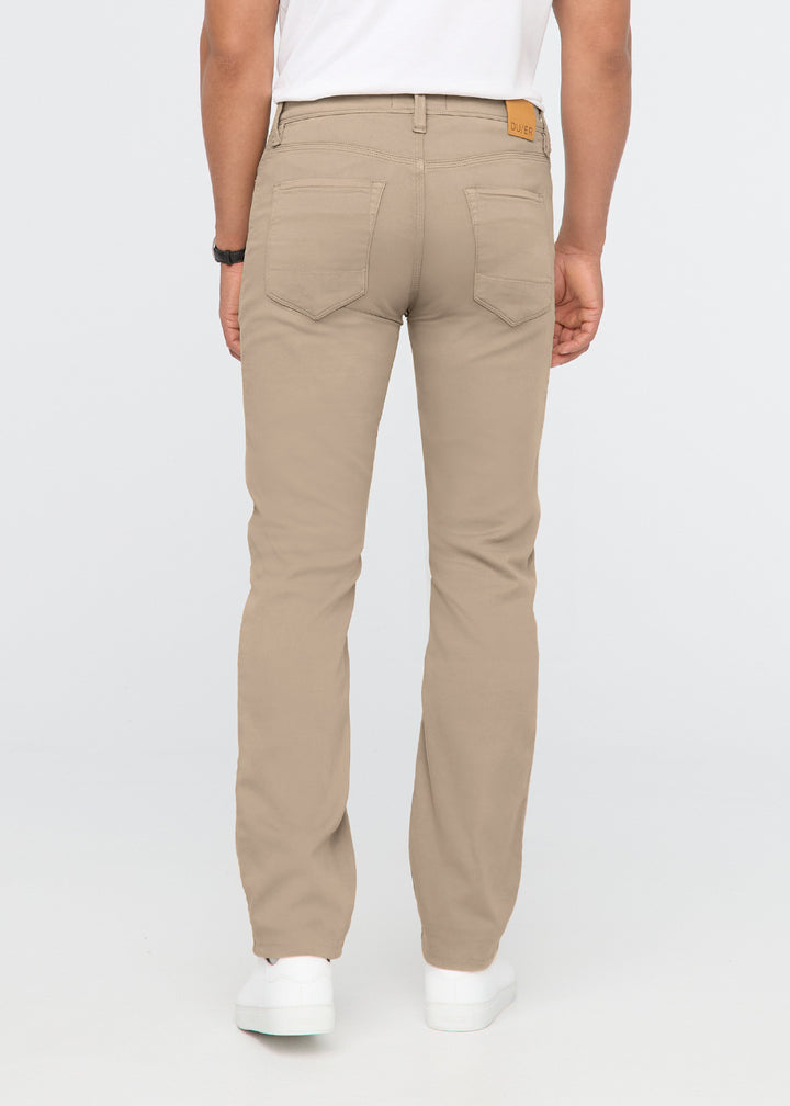 Duer No Sweat Straight (Mens) | Desert Khaki