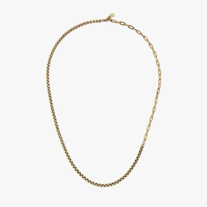 Pura Vida Mens Rolo Chain Necklace | Gold