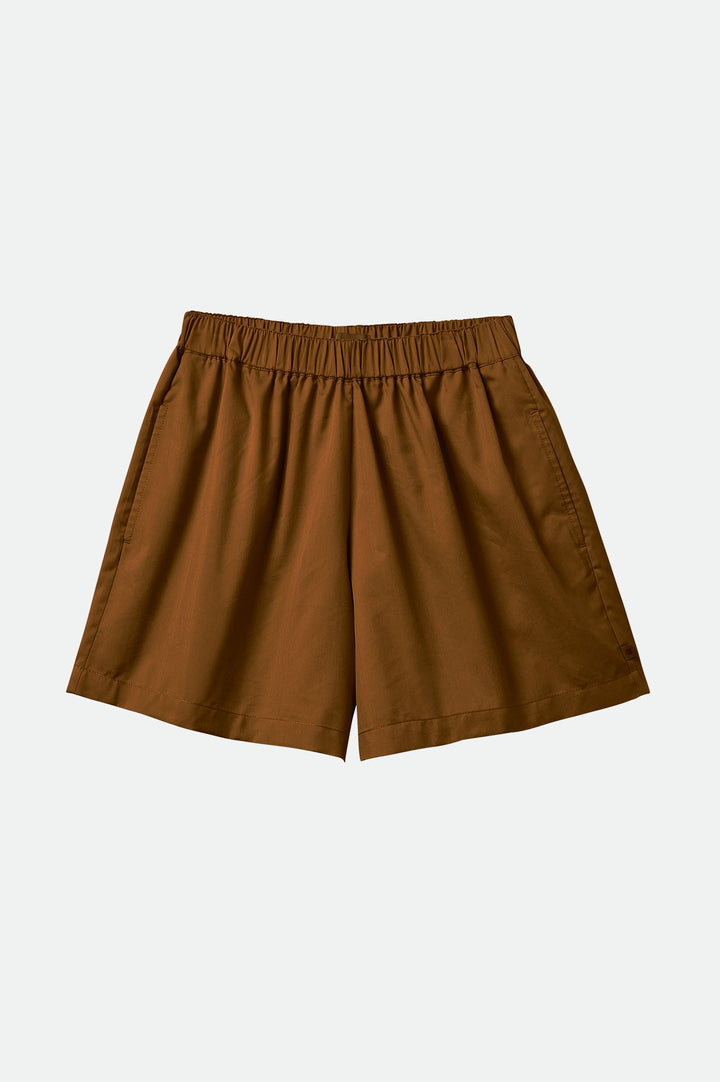 Brixton Womens Polanco Short | Sepia
