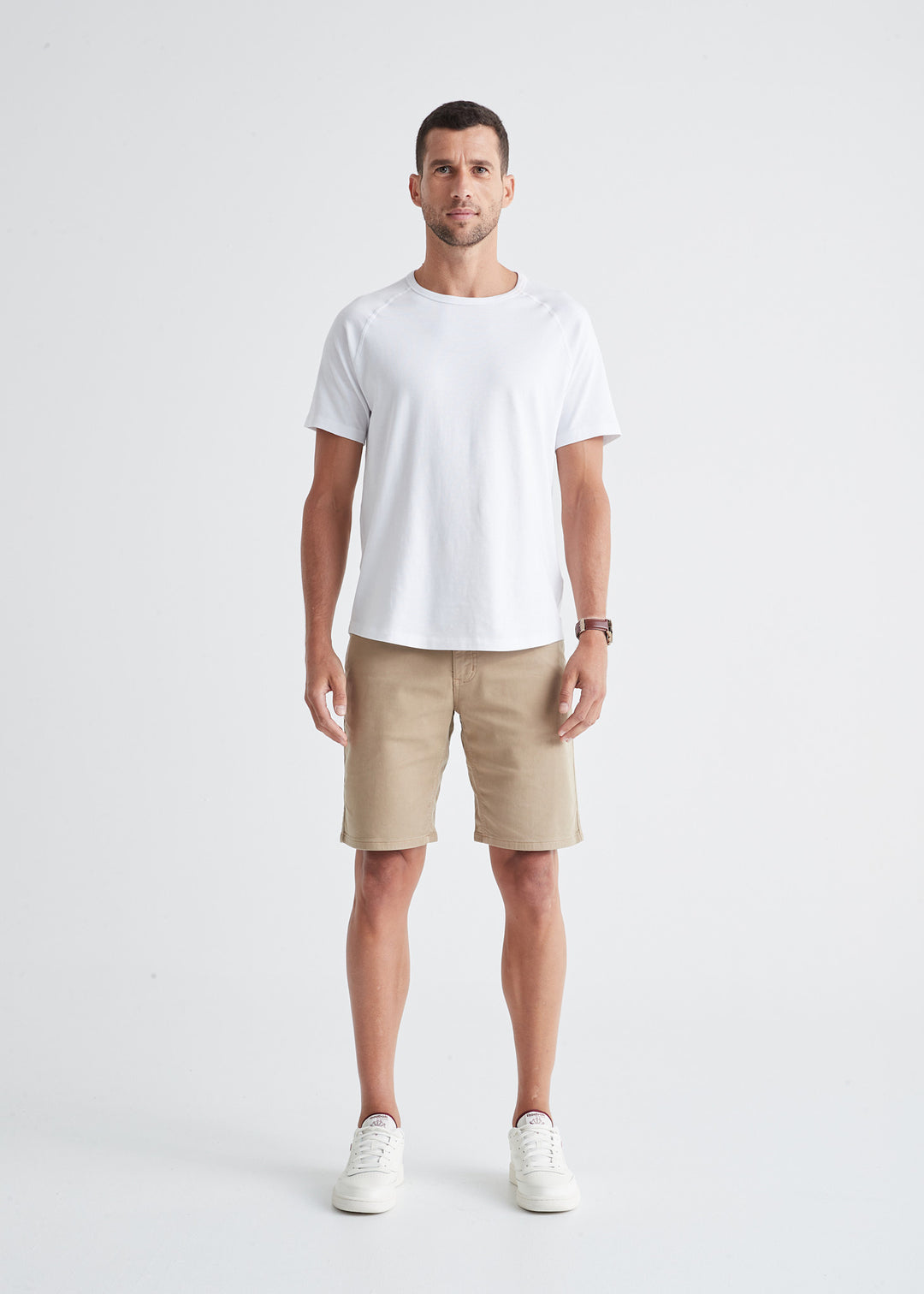 Duer No Sweat Relaxed Short 10" (Mens) | Desert Khaki