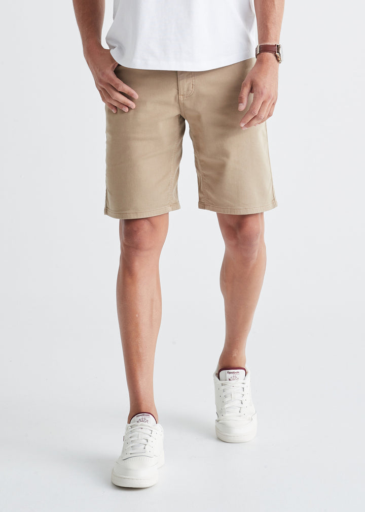 Duer No Sweat Relaxed Short 10" (Mens) | Desert Khaki
