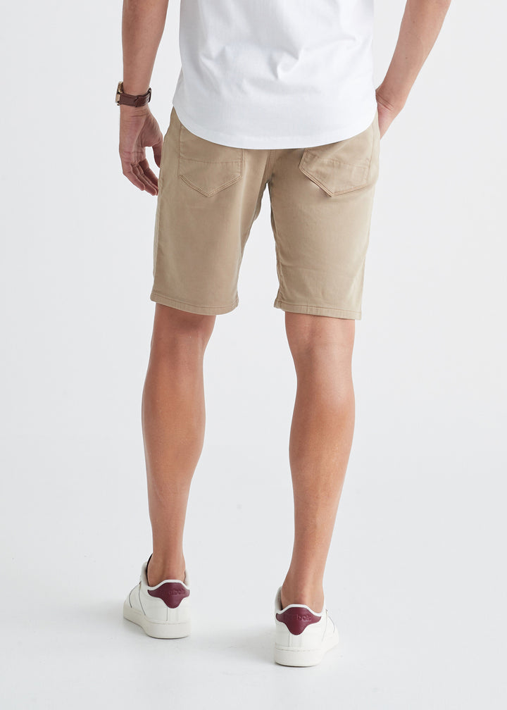 Duer No Sweat Relaxed Short 10" (Mens) | Desert Khaki