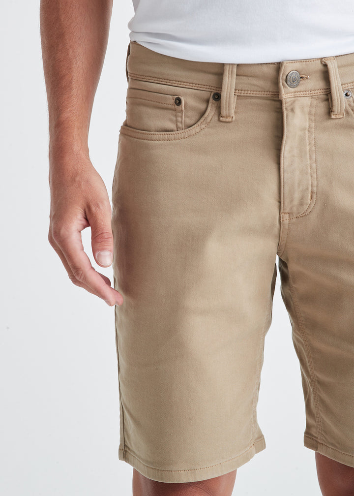 Duer No Sweat Relaxed Short 10" (Mens) | Desert Khaki
