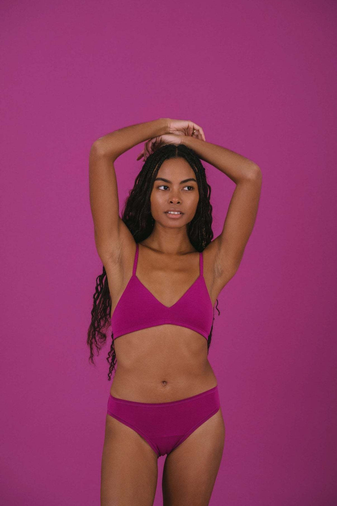 Huha Triangle Bra | Berry