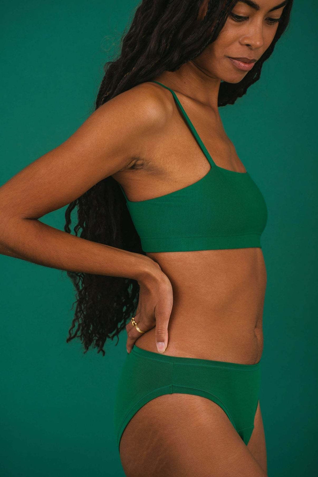 Huha Tata Bralette | Pine