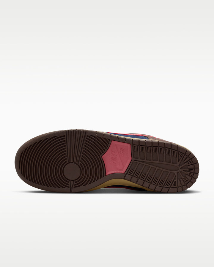 Nike SB Dunk Low Pro Unisex Shoes | Baroque Brown/Adobe-Navy