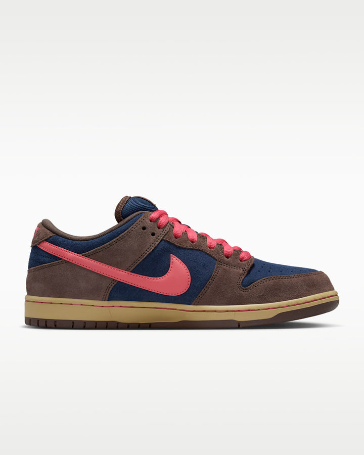 Nike SB Dunk Low Pro Unisex Shoes | Baroque Brown/Adobe-Navy