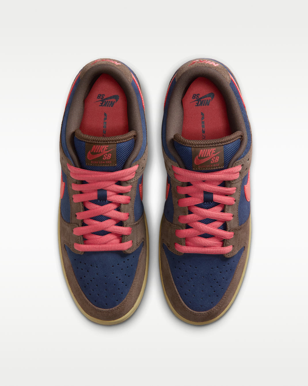 Nike SB Dunk Low Pro Unisex Shoes | Baroque Brown/Adobe-Navy