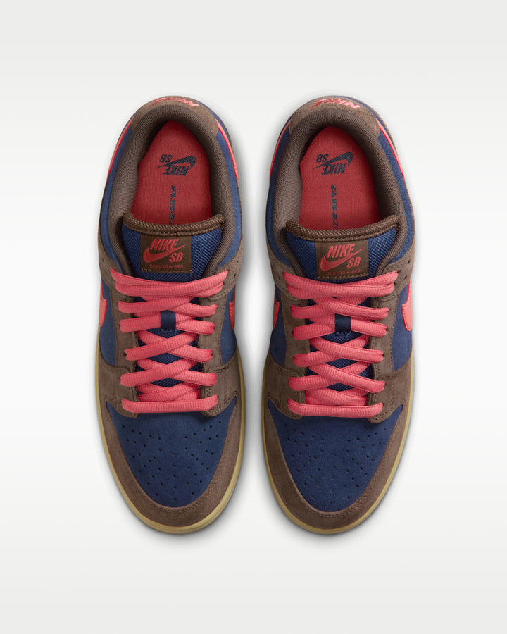 Nike SB Dunk Low Pro Unisex Shoes | Baroque Brown/Adobe-Navy