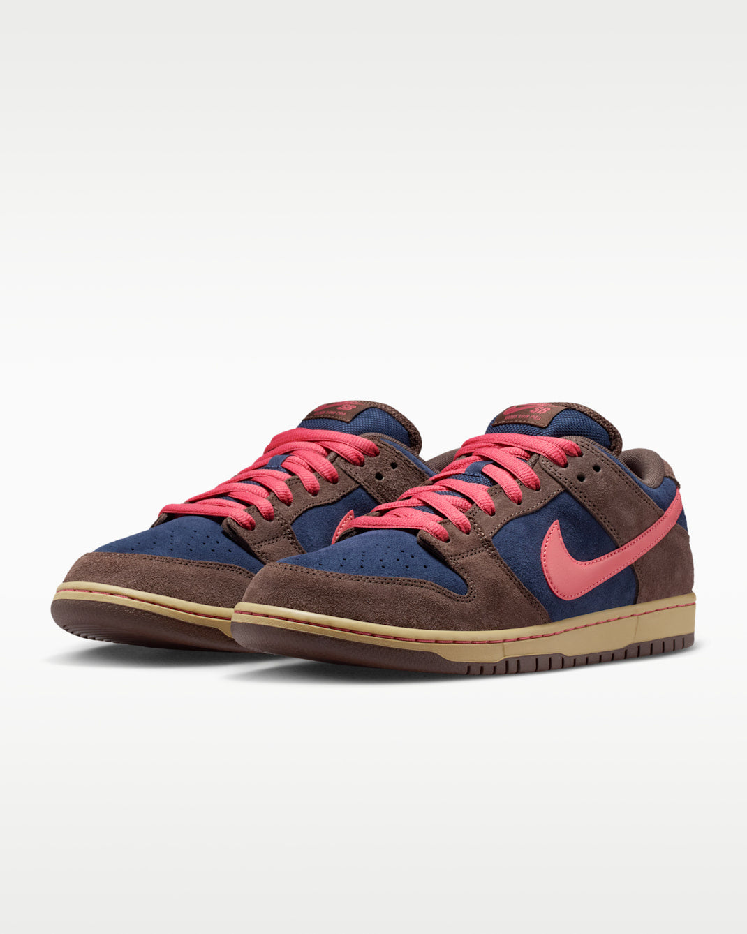 Nike SB Dunk Low Pro Unisex Shoes | Baroque Brown/Adobe-Navy