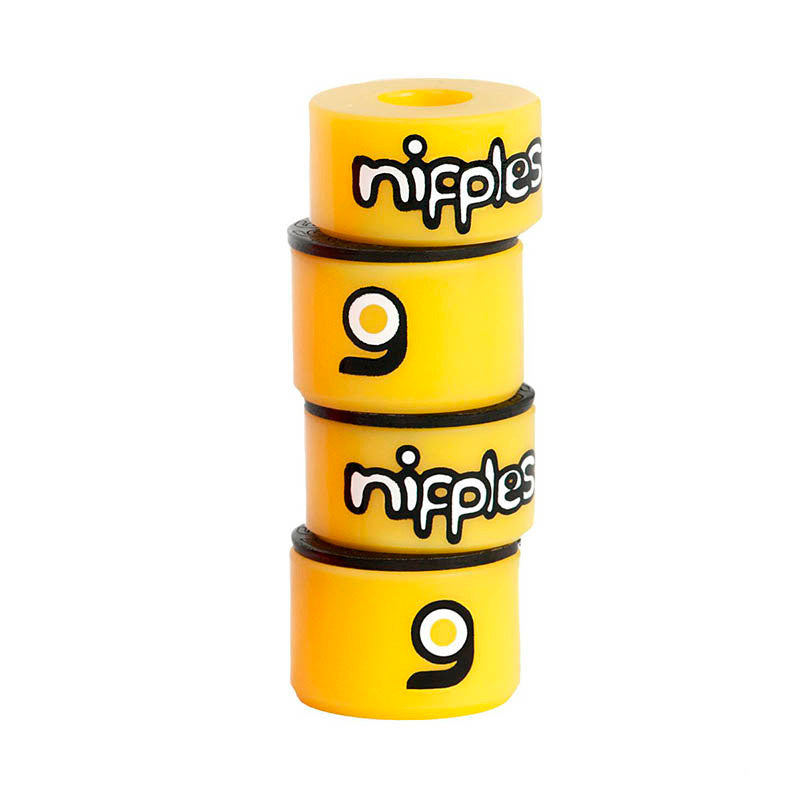 Orangatang Bushings Nipples Hard Yel Set