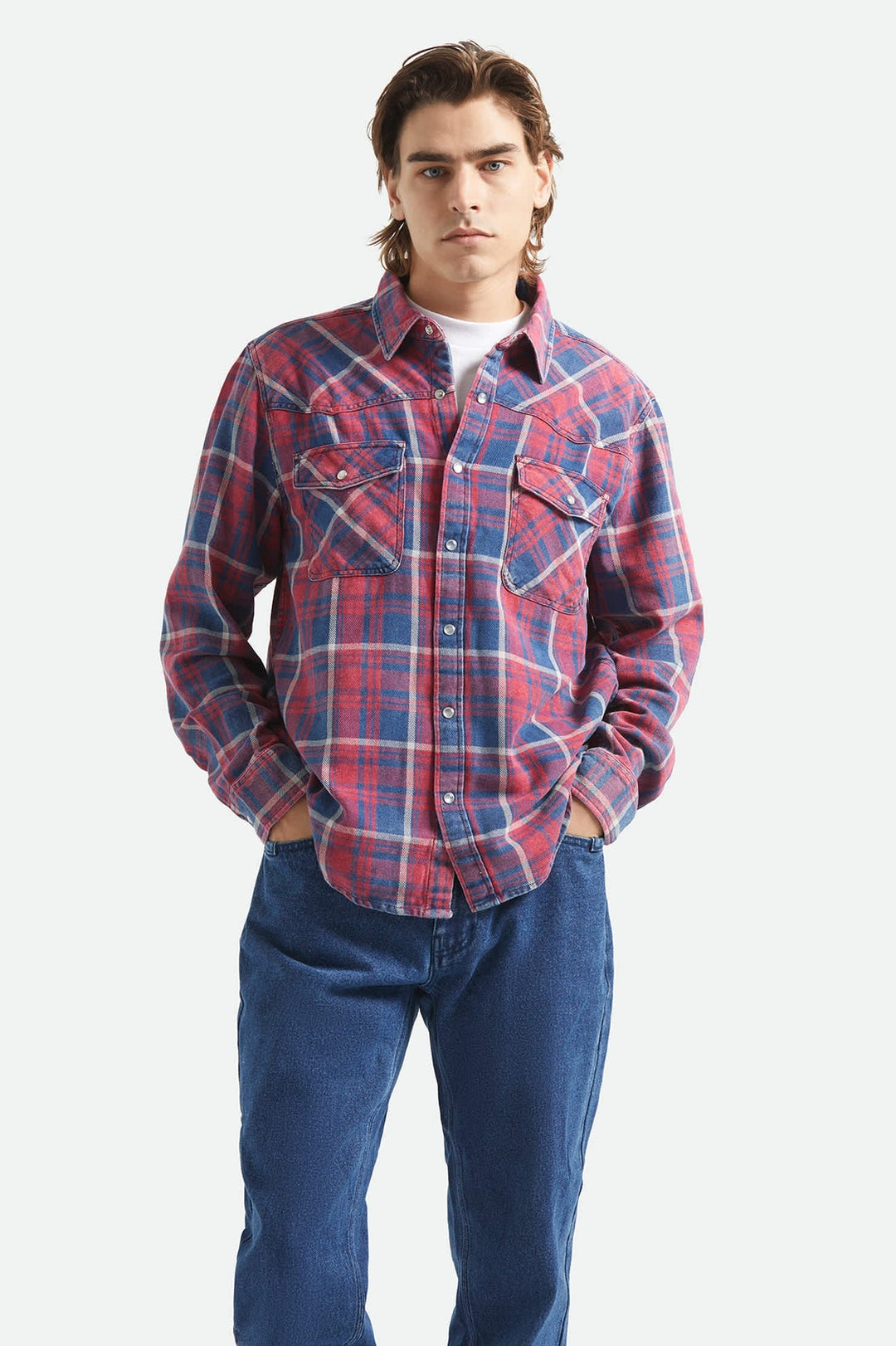Brixton Waylon Lightweight Overshirt (Men&