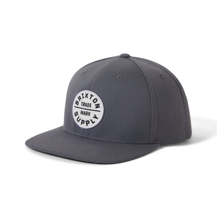 Brixton Oath lil snapback (mens) | future grey