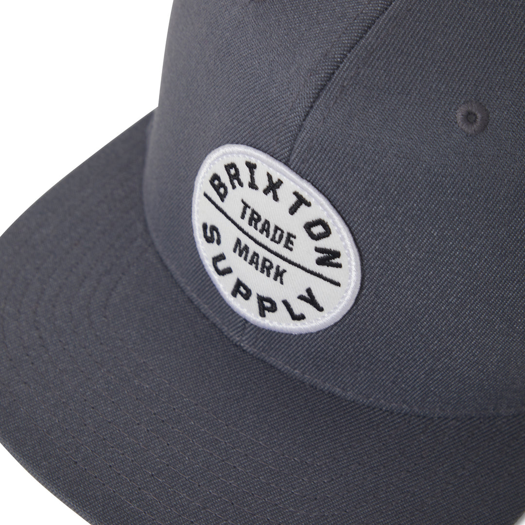 Brixton Oath lil snapback (mens) | future grey