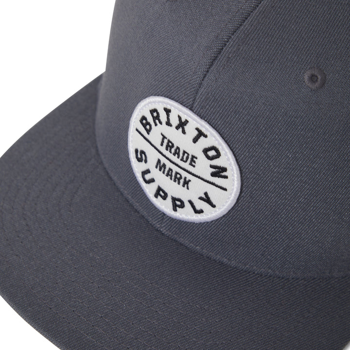 Brixton Oath lil snapback (mens) | future grey